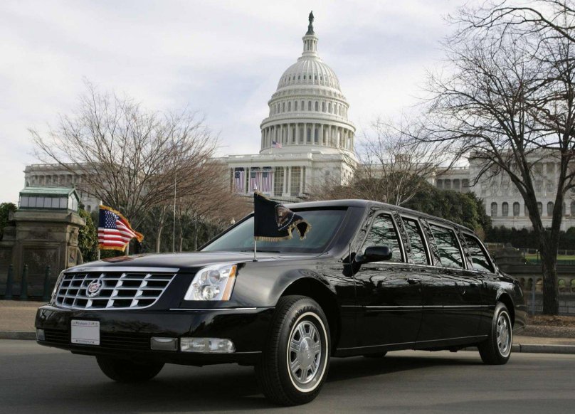 Кадиллак лимузин президента США