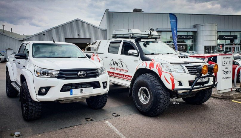 Тойота Хайлюкс Арктик трак 2016
