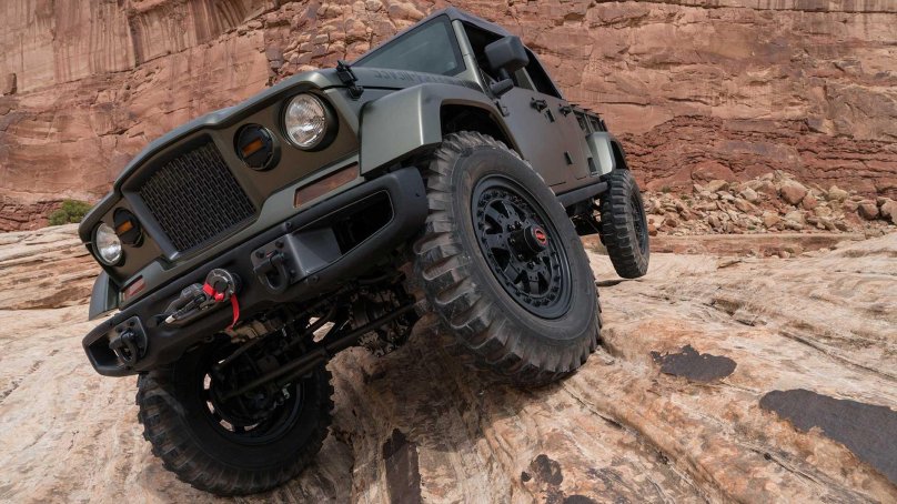 Jeep Wrangler off Road