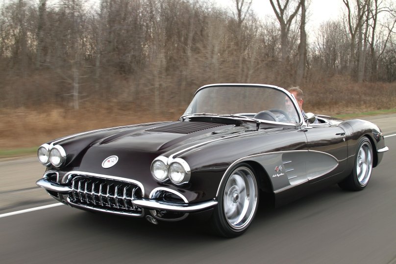 Chevrolet Corvette c1 черный