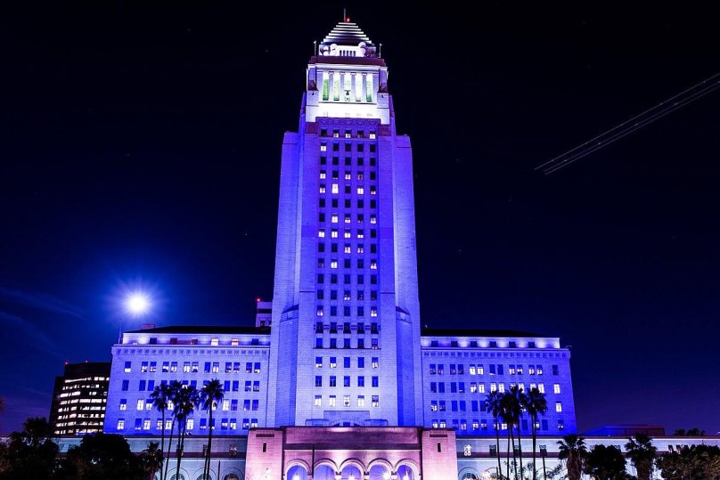 Los Angeles City Hall изнутри