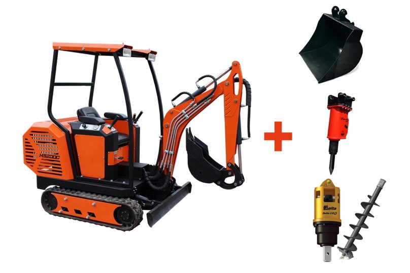 Мини экскаватор ms2000