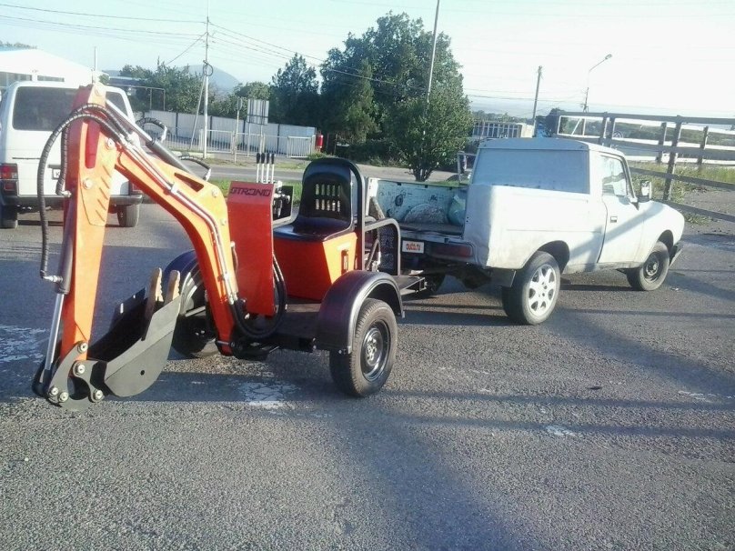 Мини экскаватор Стронг