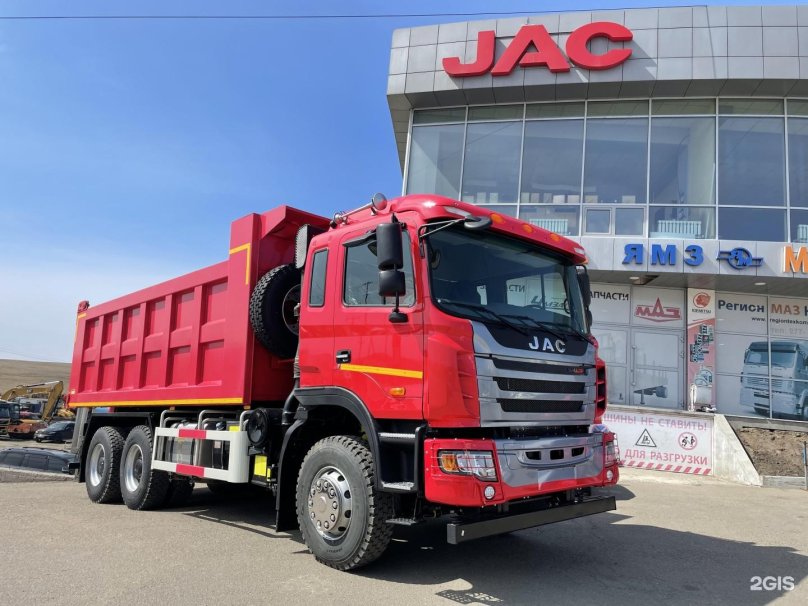 Самосвал JAC n350 6х4