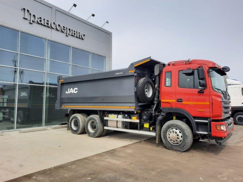 Самосвал JAC n350 6х4