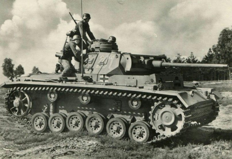 Немецкий танк ПЗ 3