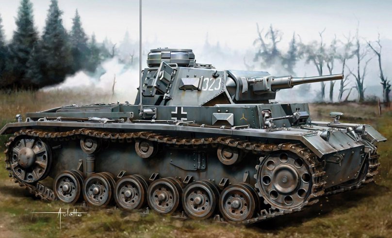 PZ Kpfw 3 Ausf h