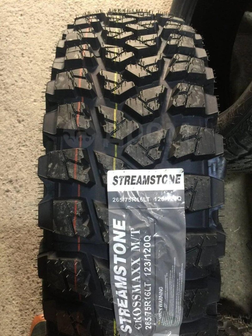 Грязевые шины Streamstone Crossmaxx 265/75 r16 m/t 123/120q