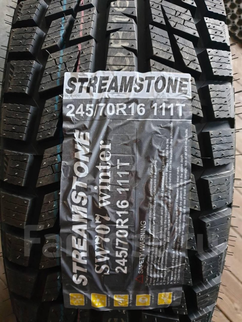 Шины Streamstone sw707 на джип
