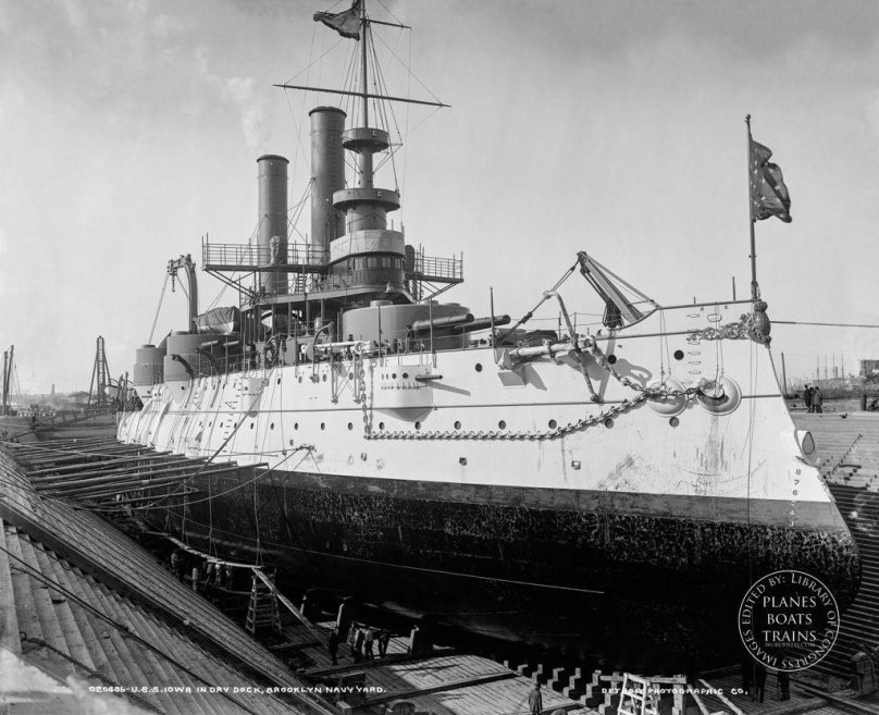 Броненосец Айова 1897