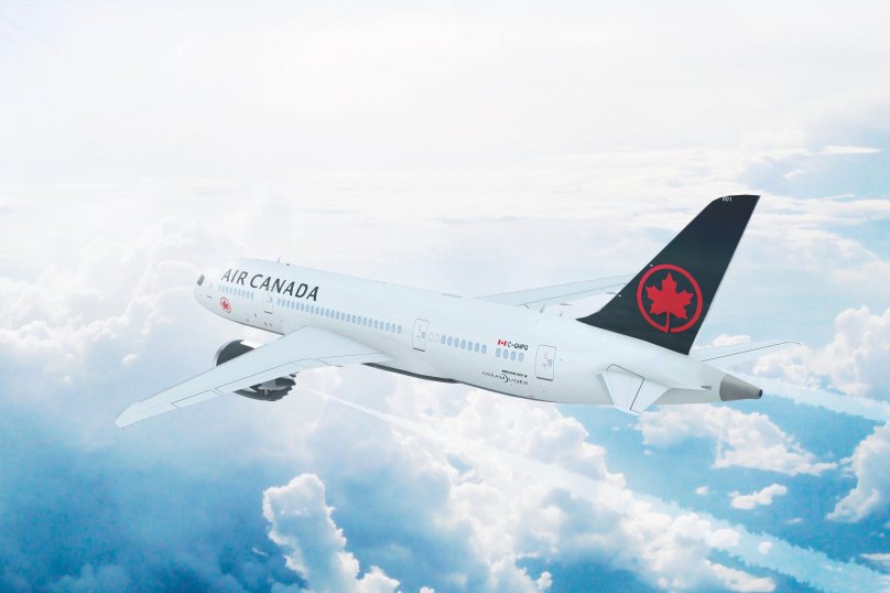 Самолет Air Canada