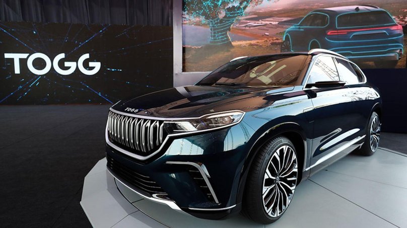 Togg электромобиль Турция