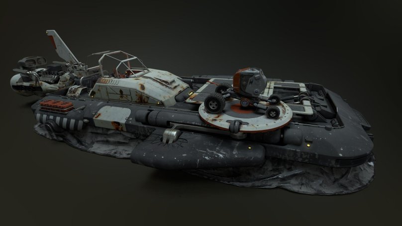 Ховеркрафт концепт арт