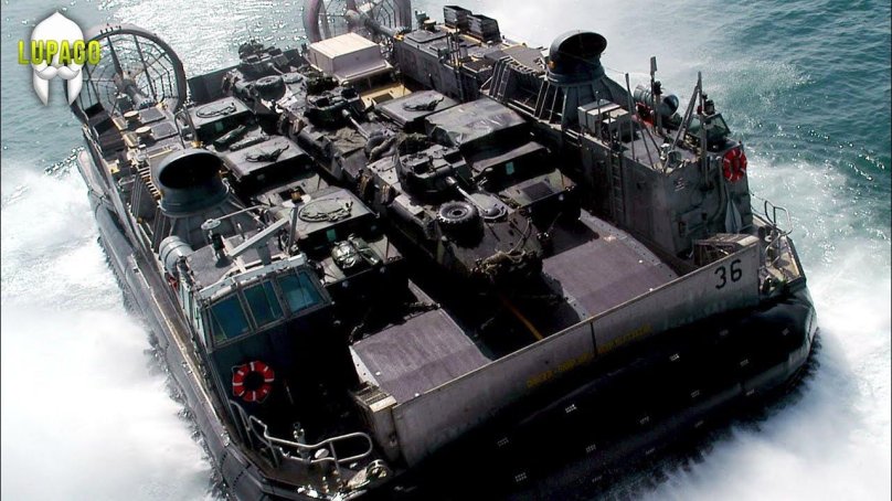 Американские десантные катера LCAC