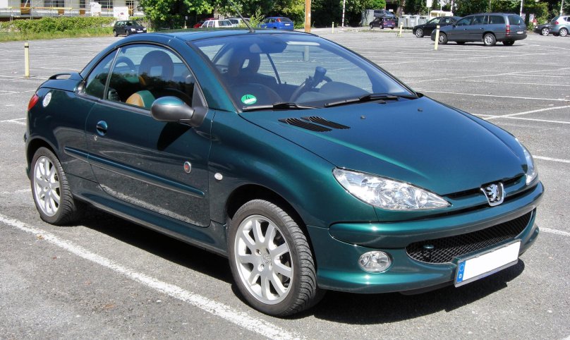 Peugeot 206 купе