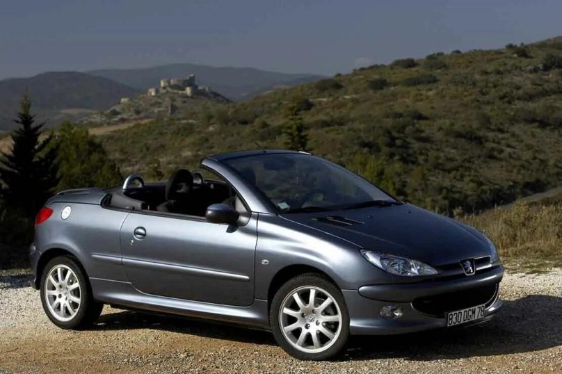 Пежо 206 cc кабриолет