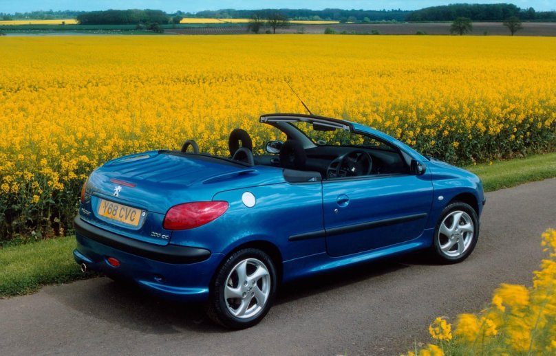 Peugeot 206 cc кабриолет