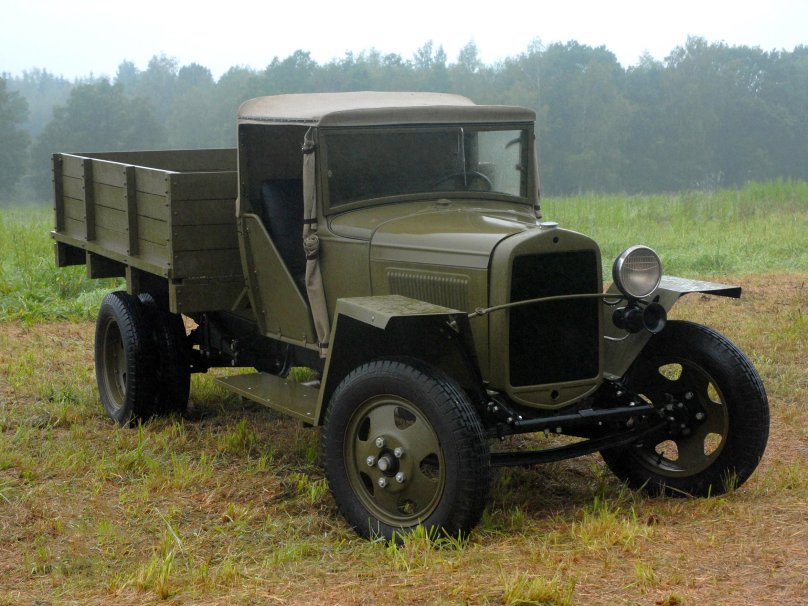 Советский грузовик ГАЗ-АА полуторка