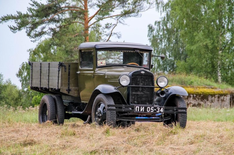 Советский грузовик ГАЗ-АА полуторка