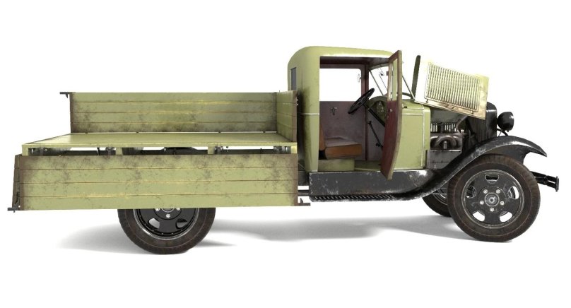 Полуторка ГАЗ АА кузов