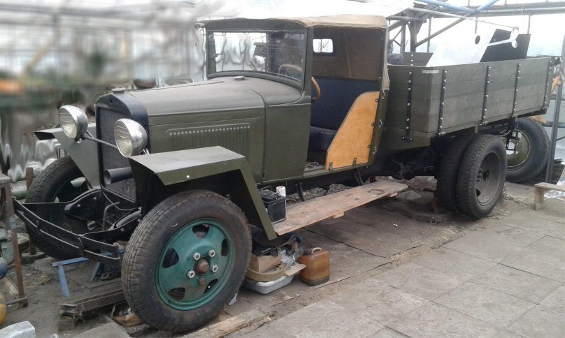 Полуторка и ЗИС 5