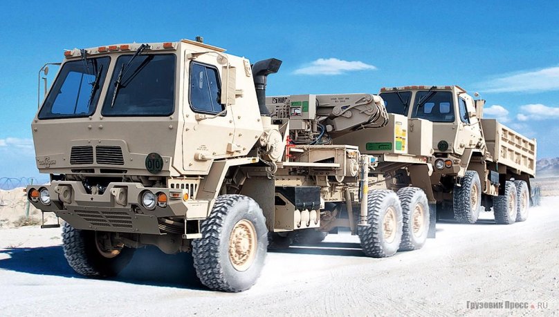 Тягач Oshkosh fmtv