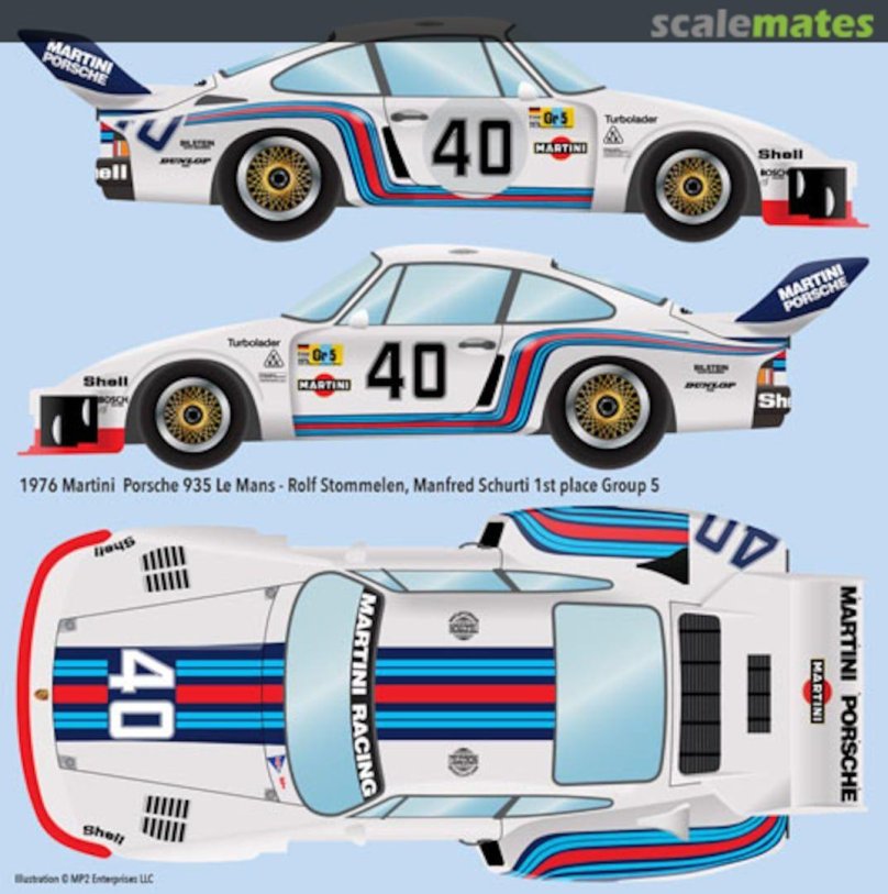 Porsche 935 Martini Racing