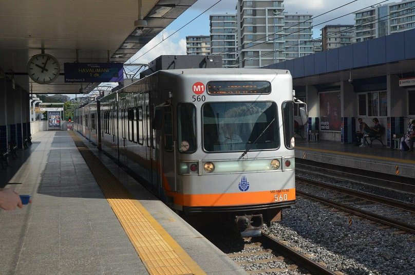 Метро Стамбула Еникапы