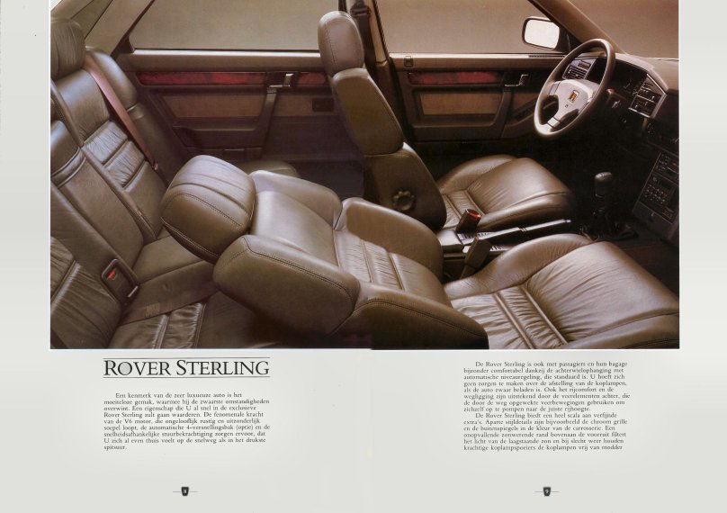Rover 800 Brochure