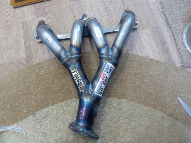 Коллектор Стингер 4-1 на ВАЗ 2114