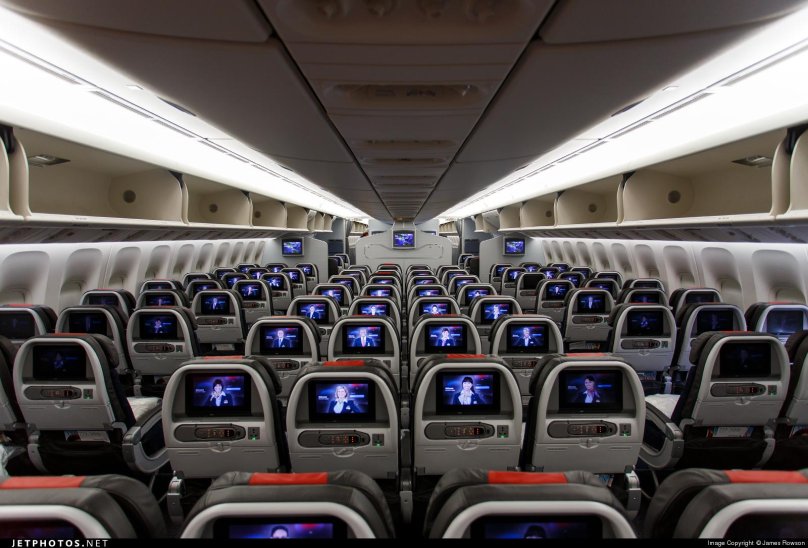 Boeing 777-300er внутри