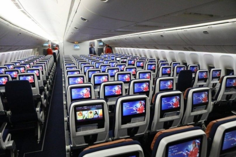 Boeing 777-300er салон