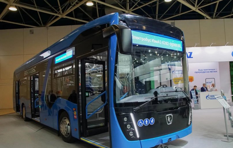 Новый электробус КАМАЗ 6282