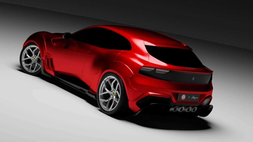 Феррари Purosangue Tuning