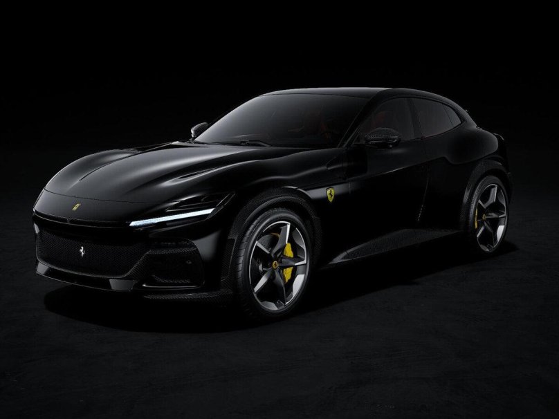 Ferrari Purosangue черный
