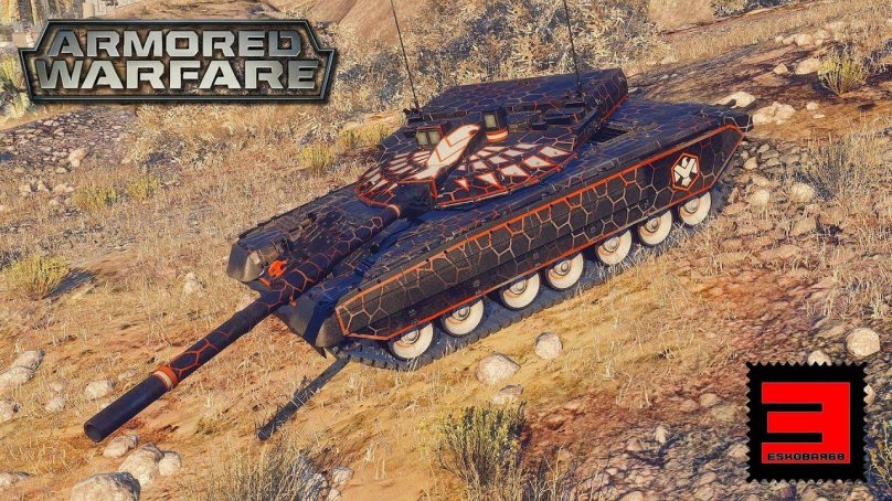 Объект 640 черный Орел Armored Warfare