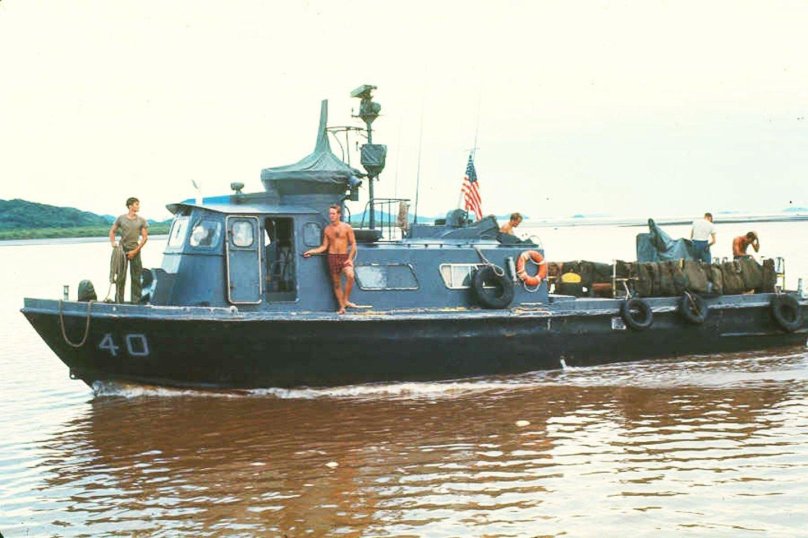 Американский патрульный катер Вьетнам