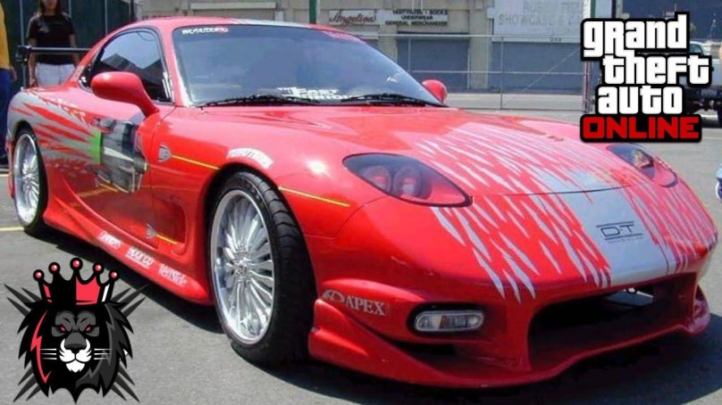 Мазда RX 7 Форсаж