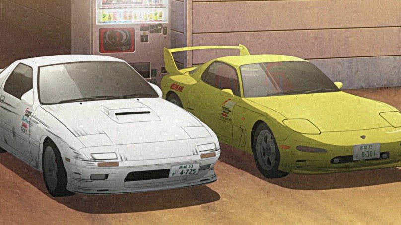 Initial d Mazda rx7