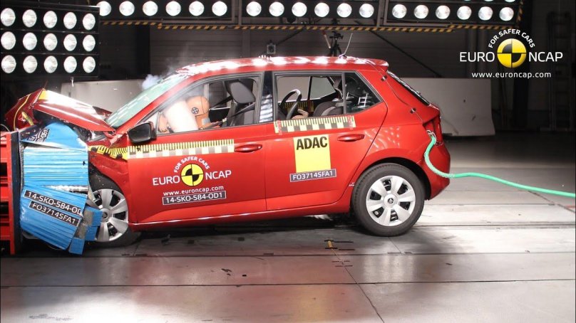 Skoda Fabia краш тест