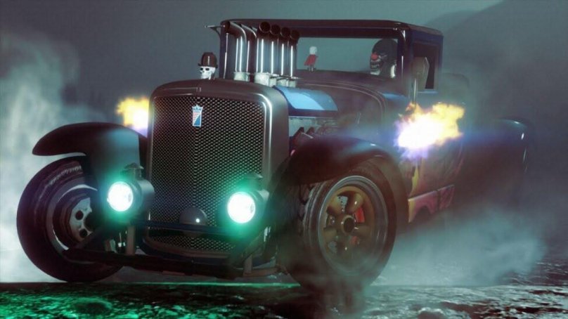 Albany Franken Stange в раскраске Blazing Death