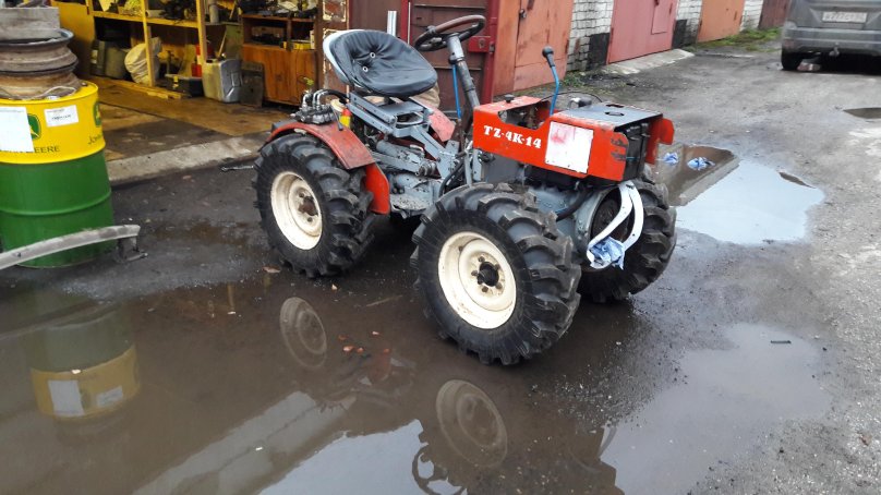 Минитрактор мт8