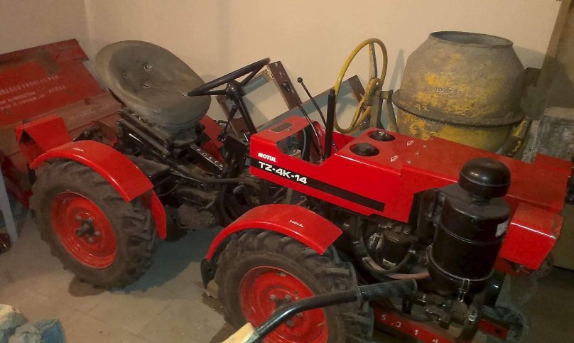 Чехословацкий трактор TZ-4k-14