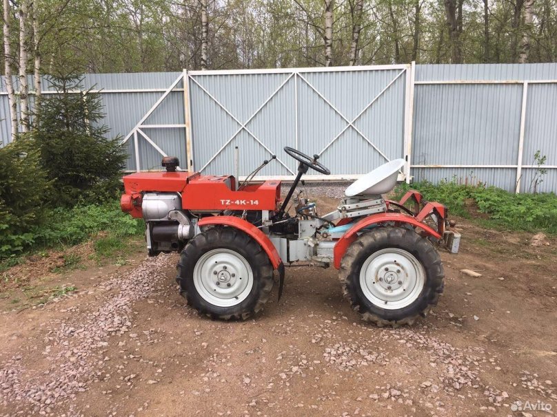 Чешский минитрактор TZ-4k-14