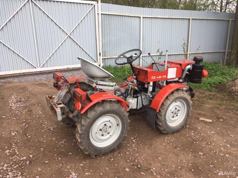 Чешский минитрактор TZ-4k-14