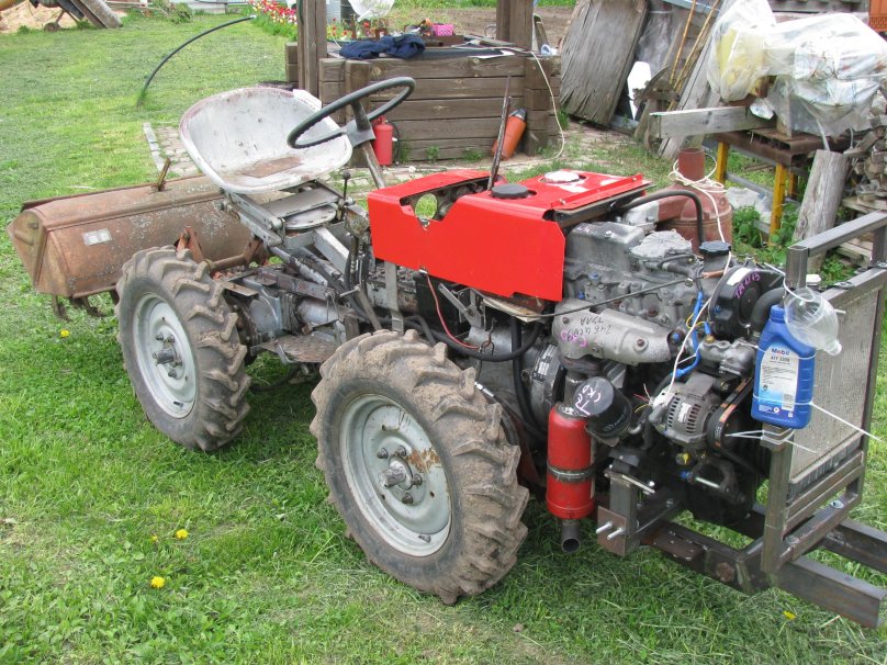 Чешский минитрактор TZ-4k-14