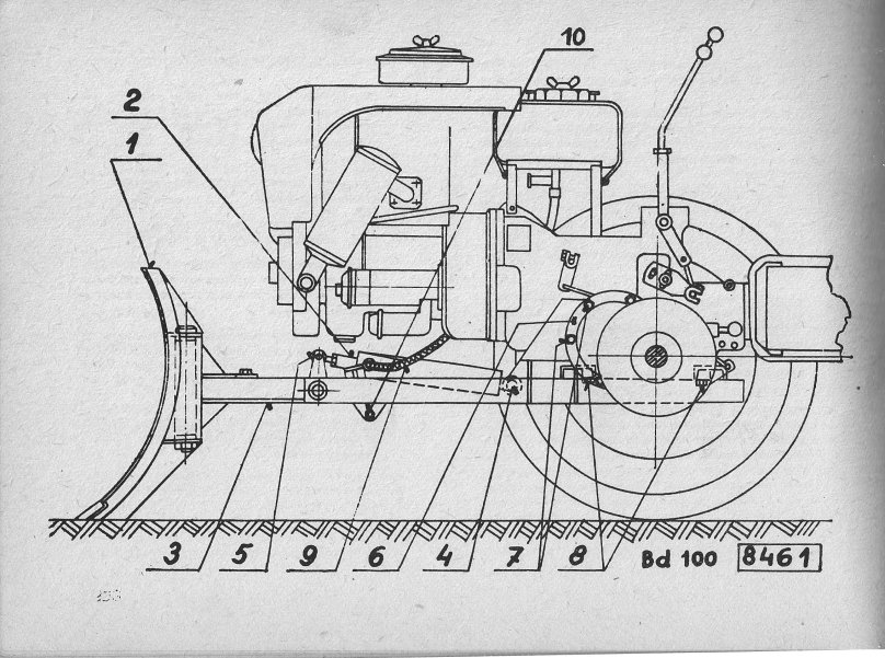 Чешский трактор TZ-4k-14 чертежи
