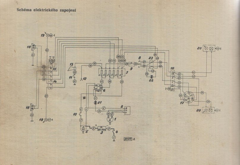 Схема электропроводки минитрактора