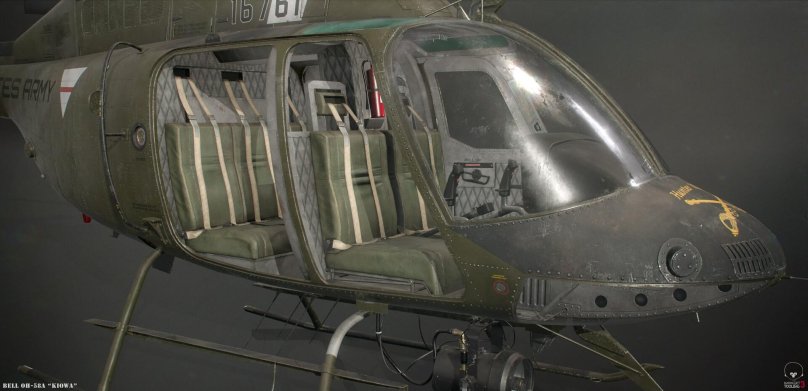Oh-58d кабина