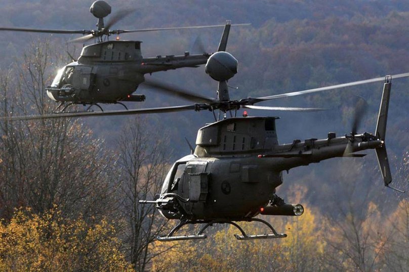 Вертолет Oh-58d